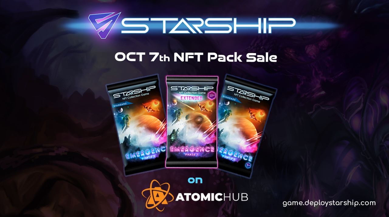 StarShip To Premier First Phase of NFTs for Upcoming P2E Game